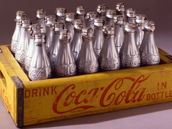 Andy Warhol, Silver Coke Bottles, 1967. Courtesy The Brant Foundation, Greenwich, CT, USA. © The Andy Warhol Foundation for the Visual Arts Inc. by SIAE 2013