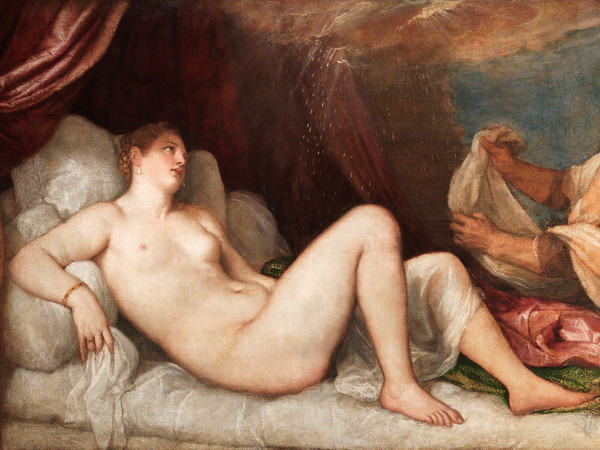 Tiziano Vecellio, Danae, 1554-1556 circa, Olio su tela, 114.6 x 192.5 cm, Wellington Collection, Apsley House, London | © Stratfield Saye Preservation Trust