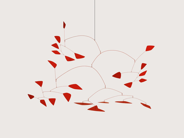 Alexander Calder, Quatre systèmes rouges, 1960. Louisiana Museum of Modern Art, Humlebæk, Denmark. Donation: The New Carlsberg Foundation.  Photo credit: Louisiana Museum of Modern Art / Poul Buchard / Brøndum & Co