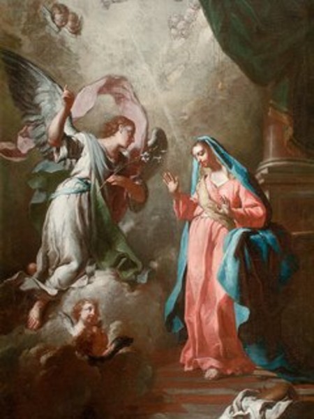 Francesco Capella, L'Annunciazione, Pinacoteca di Brera, Milano