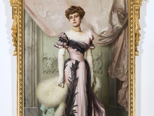 Vittorio Corcos, Contessa Carolina Sommaruga Matteini, 1901, Fondazione per l'Istituto Svizzero di Roma