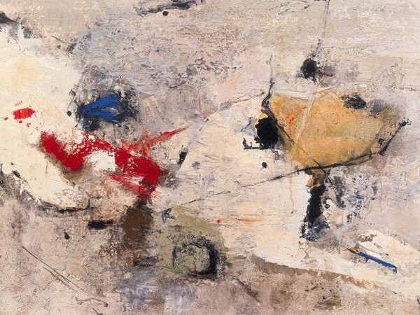 Giuseppe Santomaso, Racconto, 1961, olio su tela. Fondazione Domus per l'arte moderna e contemporanea
