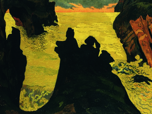 Georges Lacombe, Il mare giallo, Camaret, 1892 circa, Olio su tela, 60,7 x 81,5 cm, Brest, Musée des Beaux‐Arts|  © Musee des Beaux‐Arts de Brest Metropole