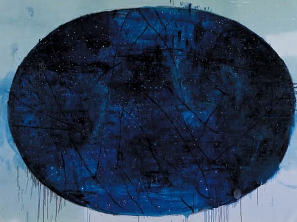 Pizzi Cannella, La Mappa delle Stelle, 2002-2004, tecnica mista su tela, cm 290x355