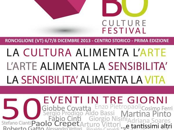 Cubo Culture Festival 2013, Ronciglione