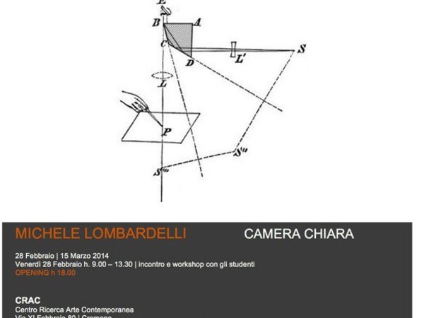 Michele Lombardelli. Camera Chiara, CRAC - Centro Ricerca Arte Contemporanea, Cremona