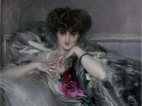 Giovanni Boldini, Ritratto della principessa Radzwill, 1910. Olio su tela, 82,5x91 cm <br />