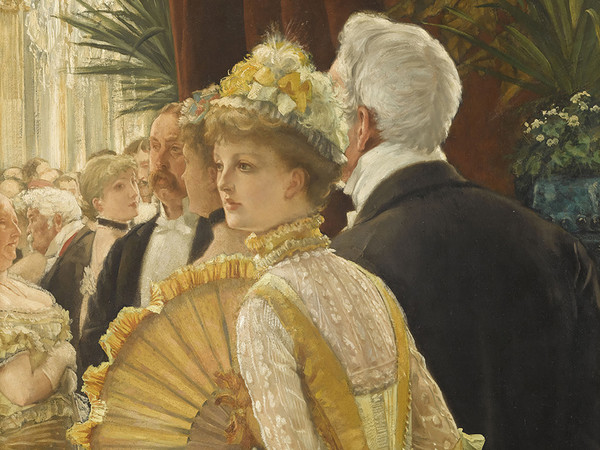 James Tissot, Il ballo, 1878 circa, Olio su tela, 50 x 90 cm, Parigi, Musée d’Orsay | © René-Gabriel Ojéda / RMN-Réunion des Musées Nationaux/ distr. Alinari