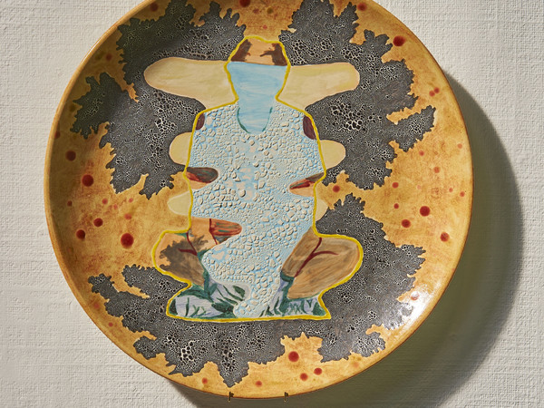 Allison Katz, Dad Sand I, Plate I-300, 2018