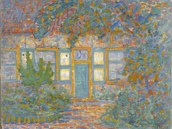 Piet Mondrian, <em>Piccola casa al sole</em>, 1909, olio su tela. Kunstmuseum Den Haag