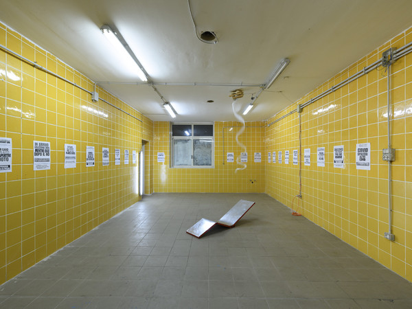 Fabio Giorgi AlbertI, Civetta, 2021, installation view presso Spazio Mensa