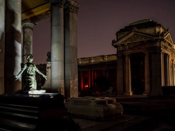 Bologna, Cimitero monumentale della Certosa, Campo Carducci I Ph. Michele Brusa In primo piano sulla sinistra: Arturo Orsoni (1867-1929), Monumento Nannetti, 1916 ca.