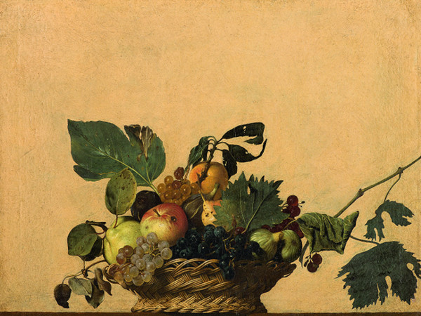 Michelangelo Merisi detto il Caravaggio, <em>Canestra di frutta</em>, 1595 circa, Olio su tela, Milano, Veneranda Biblioteca Ambrosiana, Pinacoteca