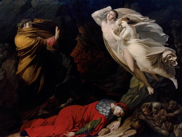 Nicola Monti, <em>Francesca all'inferno</em>, 1810