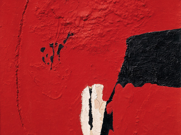 Alberto Burri, Rosso, 1952. Città di Castello, Fondazione Palazzo Albizzini Collezione Burri