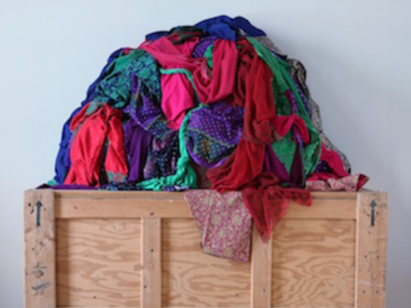 Patricia Cronin, <em>Saris</em>, 2015, <span>photo: Doug Schwab</span>