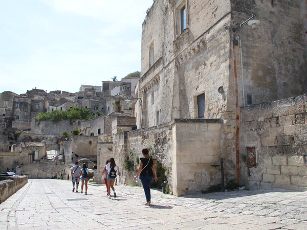 MUDIC - Museo Diffuso Contemporaneo, Matera. Struttura a casa palazziata cinquecentesca 