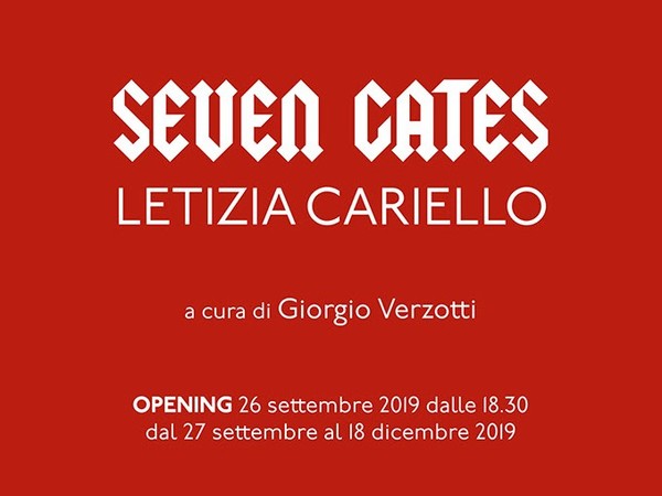 Letizia Cariello. Seven Gates, Galleria Fumagalli, Milano