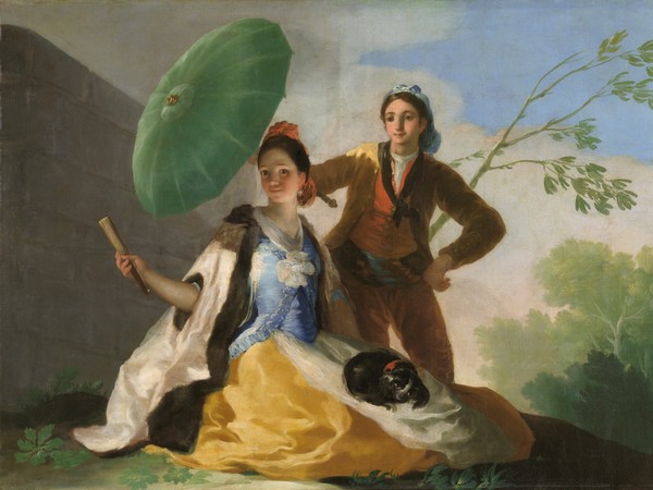 Francisco Goya,<em> Il parasole</em>, 1777, Olio su tela, Madrid, Museo del Prado