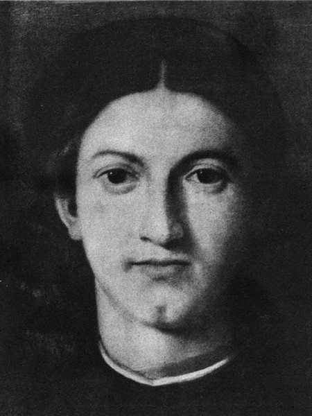 Giulio Paolini, Giovane che guarga Lorenzo Lotto, 1967. Proprietà dell'artista