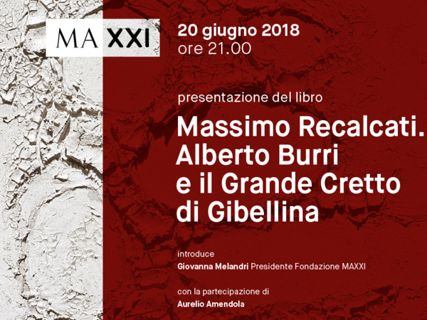 Massimo Recalcati, Alberto Burri. Il Grande Cretto di Gibellina