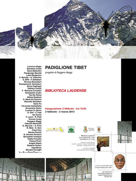 Padiglione Tibet, Biblioteca Laudense, Lodi