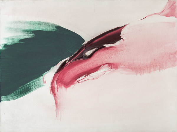 Renata Rampazzi, Lacerazioni, 1980, Olio su tela, 160 x 60 cm