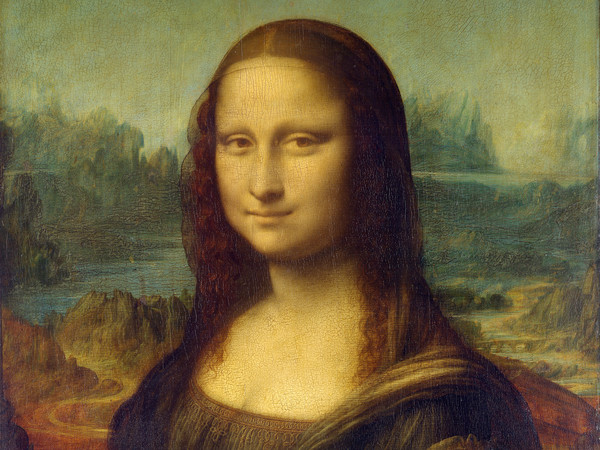 Leonardo da Vinci, Ritratto di Lisa Gherardini, sposa di Francesco del Giocondo, detta Monna Lisa, la Giocond , 1503 - 1519 ca., Olio su tavola di legno di pioppo, 77 x 53 cm, Parigi, Musée du Louvre