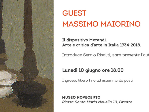 Guest - Massimo Maiorino. Il dispositivo Morandi. Arte e critica d’arte in Italia 1934-2018