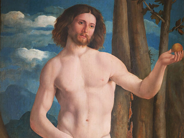 Marco Basaiti, Adamo, 1504, Olio su tela, 152 × 86 cm, Roma, Galleria Borghese | © Galleria Borghese