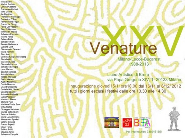Venature XXV, Milano