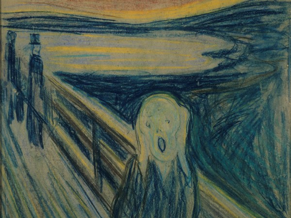 Edvard Munch, L'urlo, 1893-1910 | Courtesy of Munchmuseet, Oslo