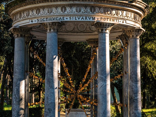 Guido Iannuzzi, Daphne is back, Tempietto di Diana di Villa Borghese, Roma