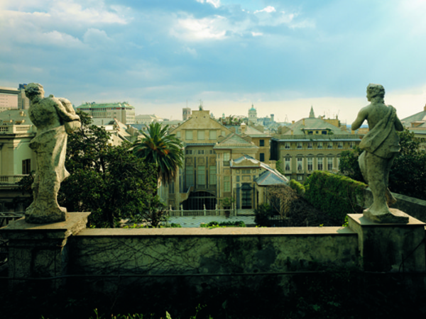 Palazzo Nicolosio Lomellino, Genova, giardino superiore