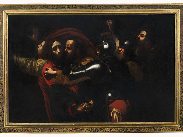 Caravaggio, <em>Presa di Cristo</em>, 1602. Collezione privata