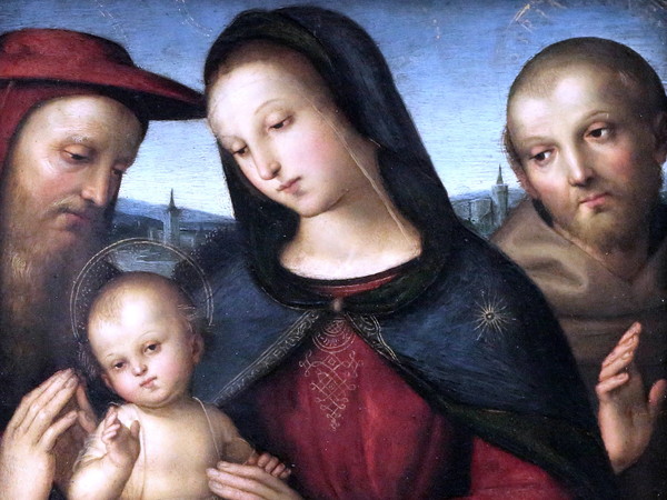 Raffaello Sanzio, Madonna con Bambino tra i Santi Girolamo e Francesco | © Alamy Stock Photo