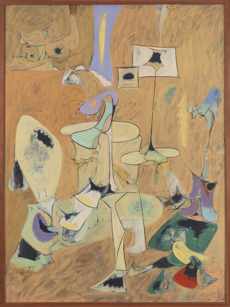 Arshile Gorky, The Betrothal, II, 1947, Olio su tela, 128,9 x 96,5 cm  <br />