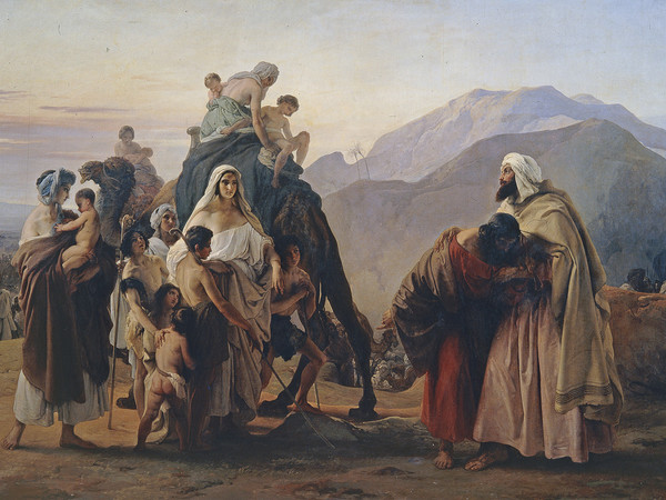 Francesco Hayez, Giacobbe e Esau, 1844.