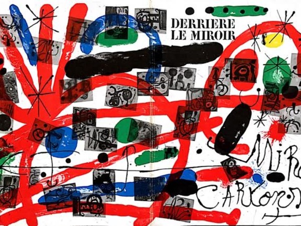 Fascicolo 151-152 di Derriere le miroir, con 26 litografie originali di Miro', 1965