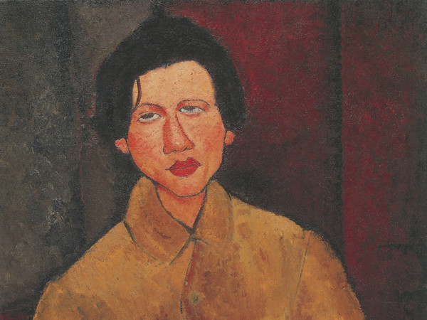 Amedeo Modigliani (Livorno,1884 - Parigi, 1920), Ritratto di Chaïm Soutine, 1916, Olio su tela, 100 x 65 cm, Parigi, Collezione privata