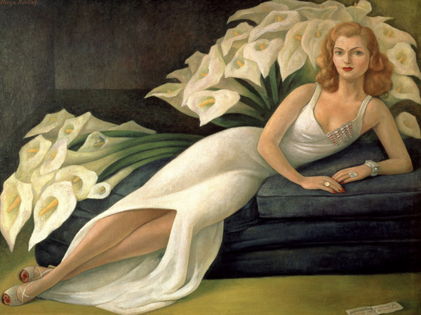 Diego Rivera, Portrait of Natasha Gelman, 1943. Oil on canvas, 115x153 cm. The Jacques and Natasha Gelman Collection of 20th Century Mexican Art and the Vergel Foundation 