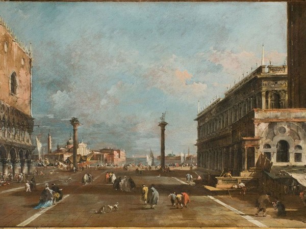 Francesco Guardì, Veduta della Piazzetta verso San Giorgio, Collezione G. Franchetti, Galleria Giorgio Franchetti alla Ca’ d’Oro