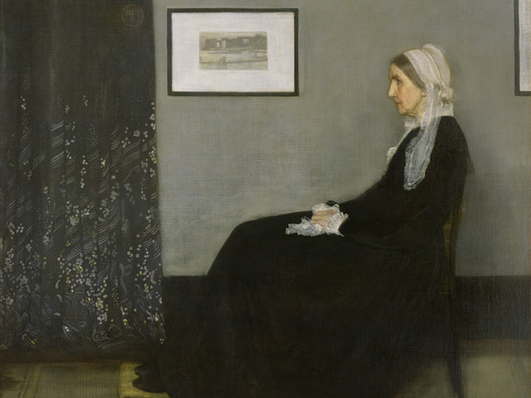 Whistler, Arrangement in Grey and Black No. 1. Ritratto della madre, rinominata la Monna Lisa vittoriana.