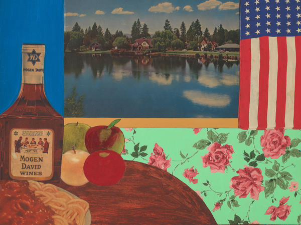 Tom Wesselmann, Still Life #3, 1962 - Copyright: Estate of Tom Wesselmann/Licensed by VAGA, NY, NY. - Photo Credit: Jeffrey Sturges. In esposizione alla mostra 