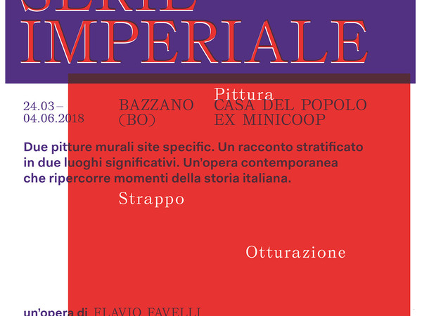 Flavio Favelli. Serie Imperiale