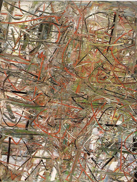 Ruggeri Piero, Nell'erba,1974 olio su tela 140 x 150cm