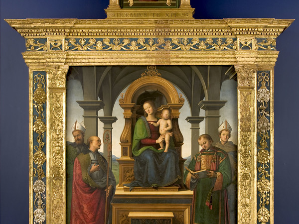 Pietro Vannucci detto il Perugino, Pala dei Decemviri, ricomposta alla Galleria Nazionale dell'Umbria