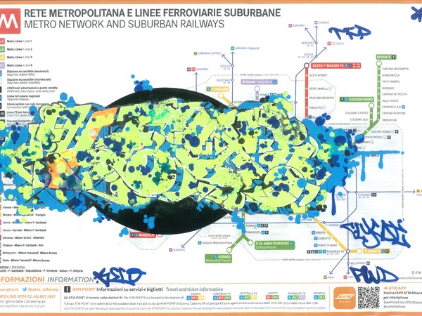 Flycat, Milan Subways Maps 