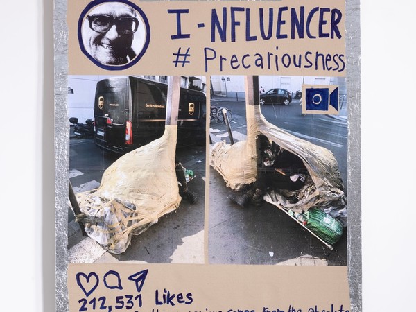 Thomas Hirschhorn. I-nfluencer-poster