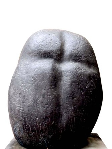 Venturino Venturi, Ventre, scultura in bronzo, 1961